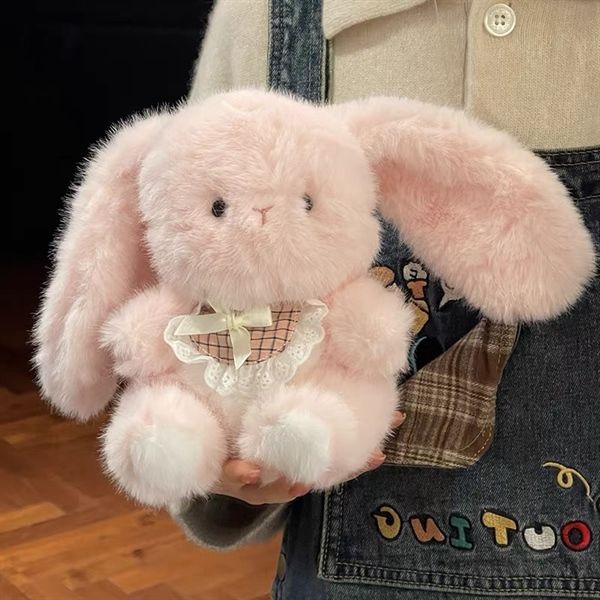  Thú bông đeo yếm ren 20cm 