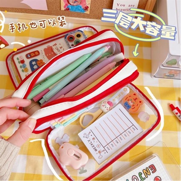  Hộp bút mặt trong 3 khoá 