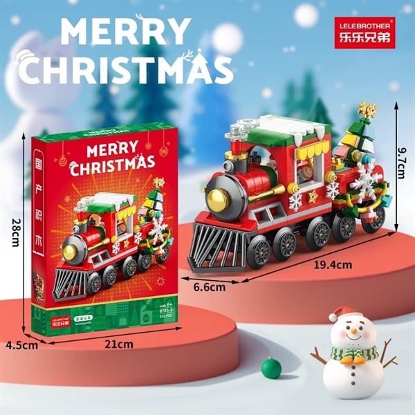  Xếp hình Giáng Sinh hộp to 