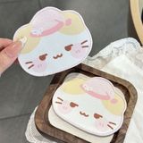  Miếng dán giữ tóc mèo mũ hồng 