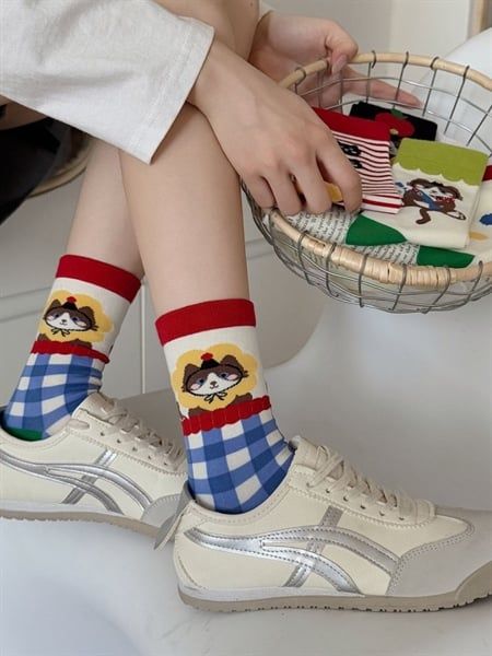  Tất Mekki mèo màu sắc 