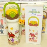  Bình giữ nhiệt Zootopia quai xách + charm 550ml 