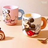  Cốc sứ Mickey quai béo 650ml 
