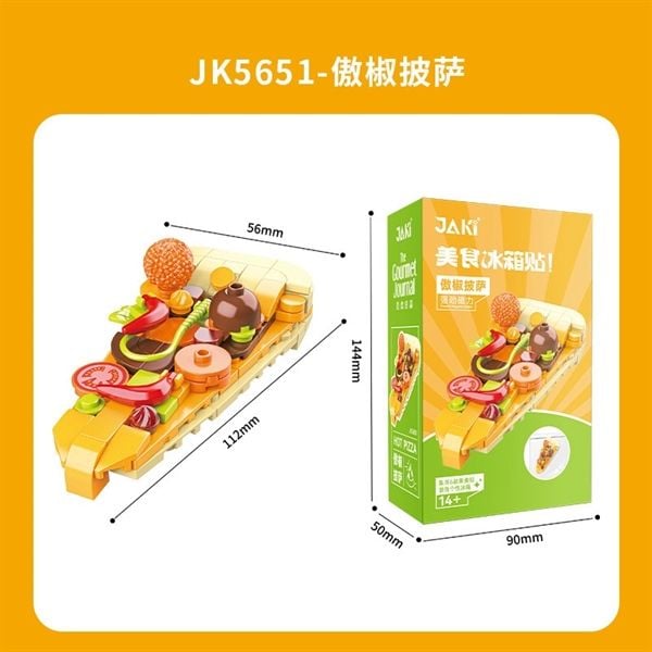  Xếp hình Jaki Fast food 