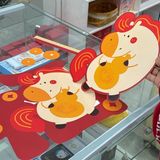  Miếng decor cửa ngựa béo năm mới 