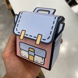  Hộp quà gấp hình balo 