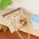  Túi tote cứng vuông Teddy 