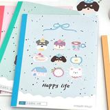  Vở thú bánh ngọt Happy Life B5 30 Trang 