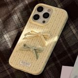  Ốp sọc 2 nơ vải 