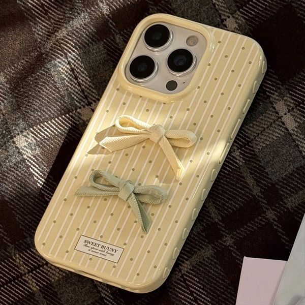  Ốp sọc 2 nơ vải 