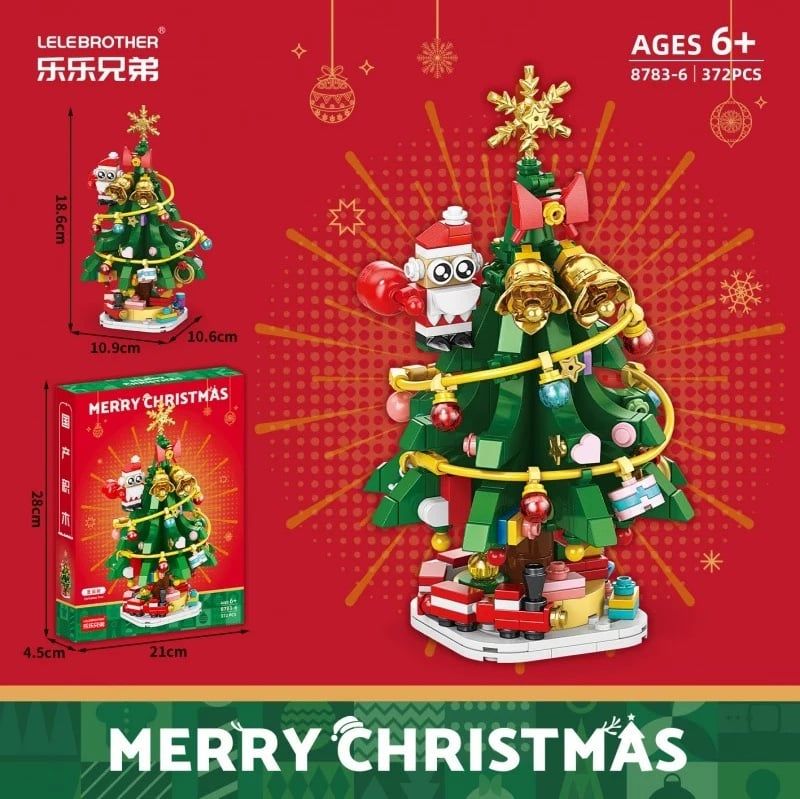  Xếp hình Giáng Sinh hộp to 