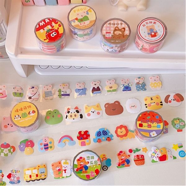  Cuộn Sticker hình dễ thương 