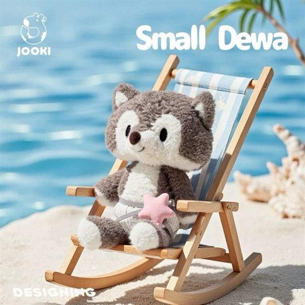  Thú bông đầu dẹt đóng bỉm 28cm 