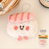  Móc khoá bông sushi xù 