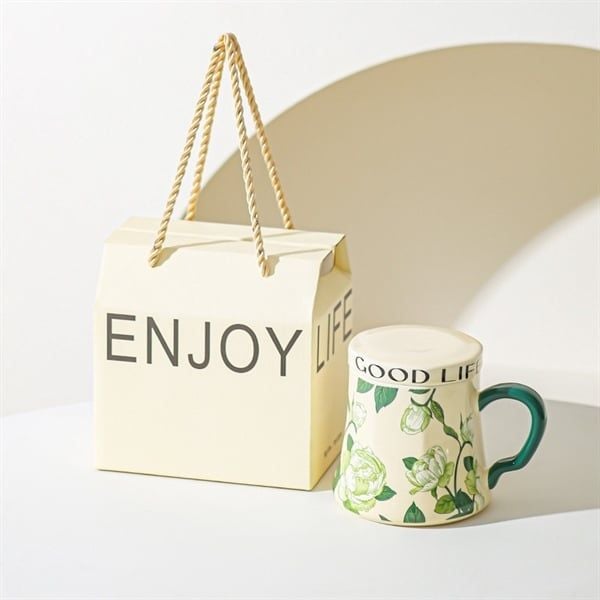  Cốc hoa vintage Good Life 