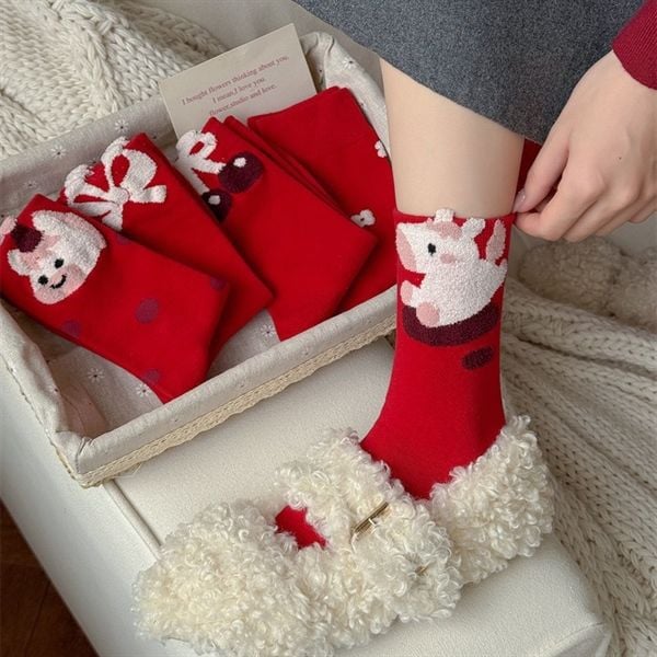  Tất Honey Color tone đỏ 