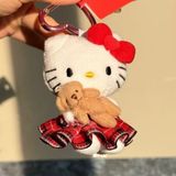  Móc khoá Hello Kitty ôm Teddy 