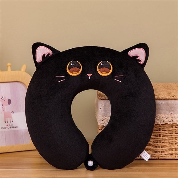  Gối cổ mèo đen mắt long lanh 