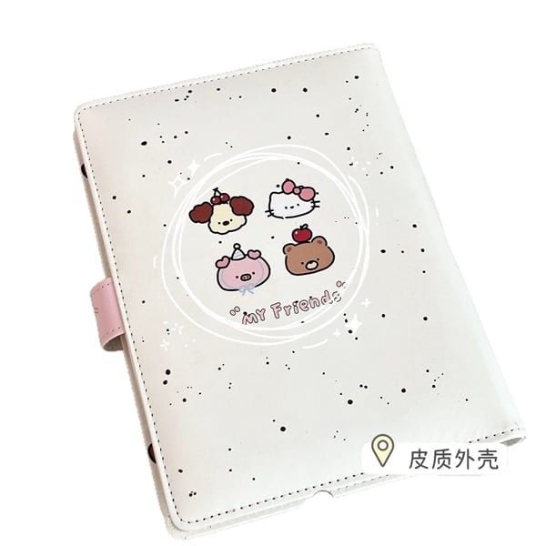  Sổ da Hello Kitty gáy lò xo A5 