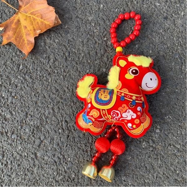  Dây treo ngựa chuông decor Tết 