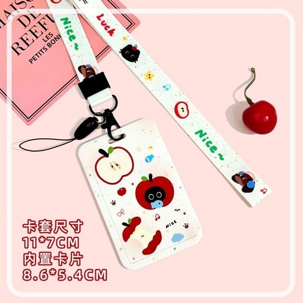  Dây đeo thẻ mèo táo 