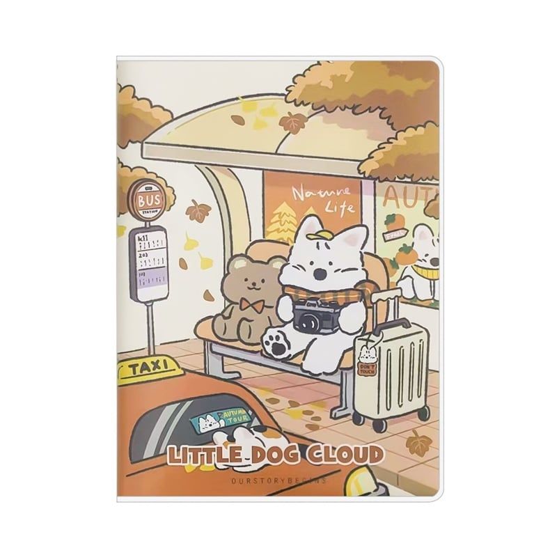  Sổ bọc da Little Dog A6 10x14cm 