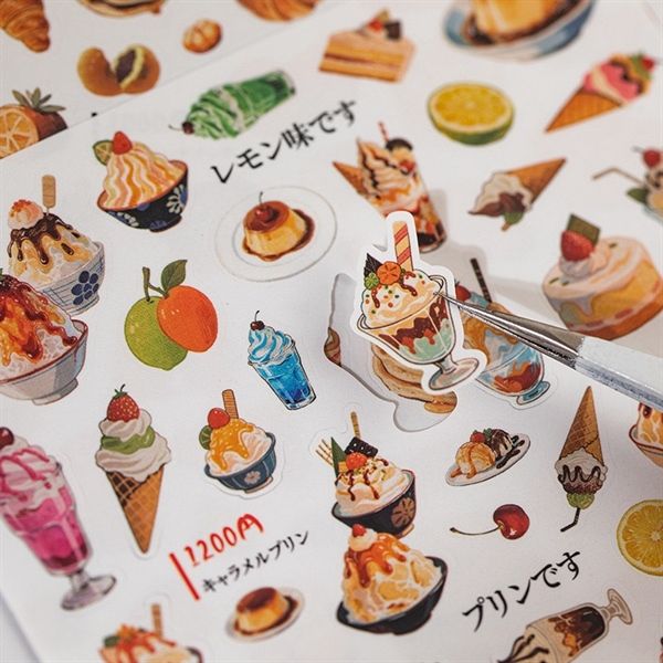  Sticker Delicious House 2 tấm 