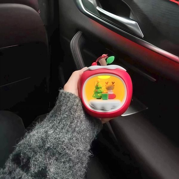  Đèn ngủ quả táo phủ tuyết 