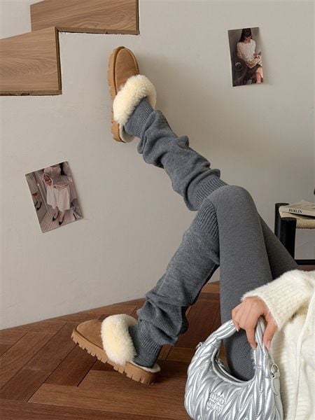  Tất len cao cổ qua gối You Jia Xiu 