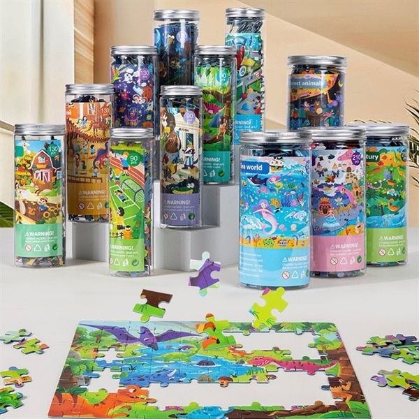  Xếp hình Puzzles lọ ống 