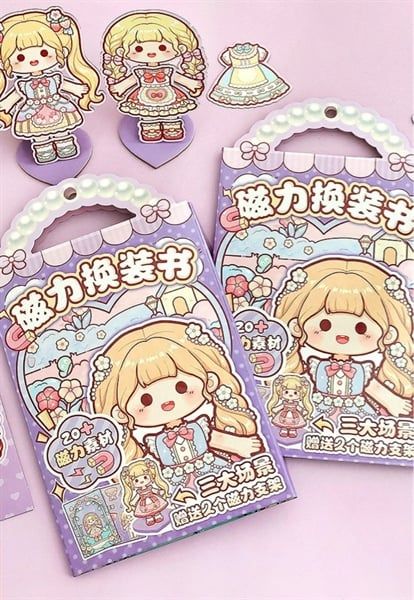  Sticker nam châm stylist 3 background Telado 