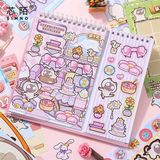  Sổ trò chơi Sticker thú dễ thương 