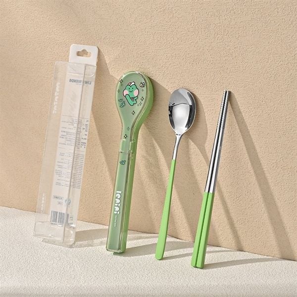  Set thìa đũa Line Friend kèm hộp 