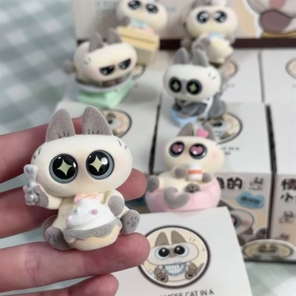  Blind box mèo xiêm Azukisan 