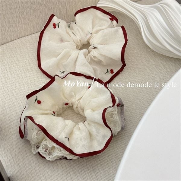  Scrunchies cherry ren 