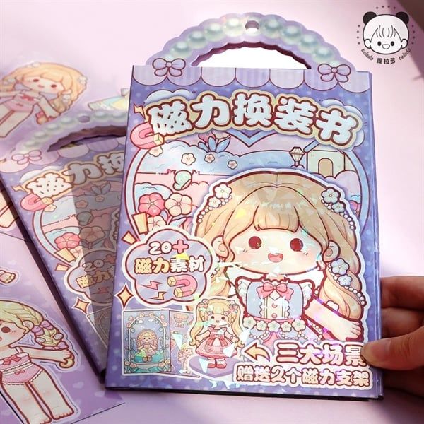  Sticker nam châm stylist 3 background Telado 