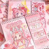  Sổ lò xo Sticker stylist công chúa cung đình 