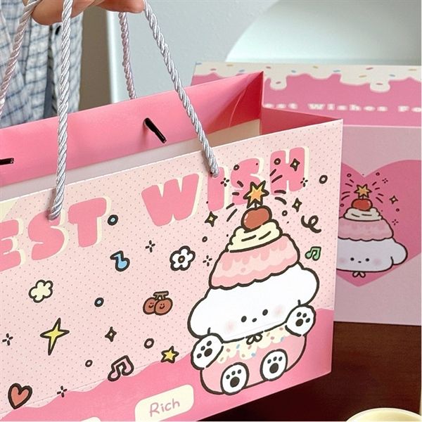  Túi quà cún bánh Best Wish 