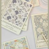  Sổ lò xo B5 bìa nhựa hoa vintage 