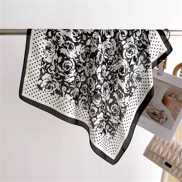  Khăn lụa vuông quàng cổ 70x70cm - 4 