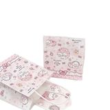  Túi quà quai giấy mèo nơ hồng 