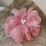  Kẹp càng cua hoa nhiều cánh nhuỵ ngọc trai 