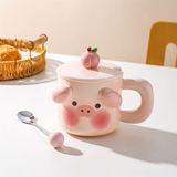  Cốc thú tai nổi 500ml 