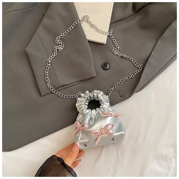  Túi mini quai dúm mix nơ 