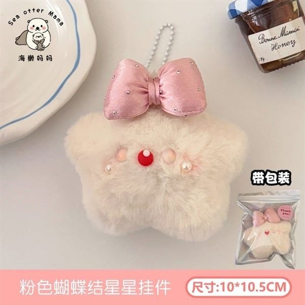  Móc khoá bông sao nơ béo 