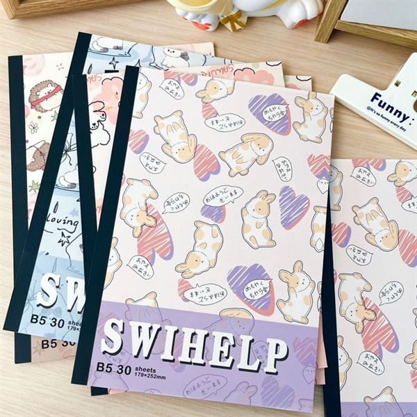  Vở SWIHELP thú dễ thương B5 30 trang 