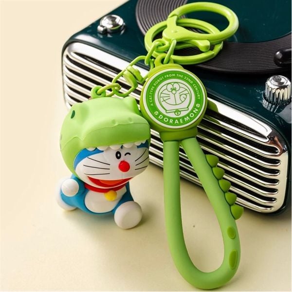  Móc khoá Doraemon cosplay khủng long 