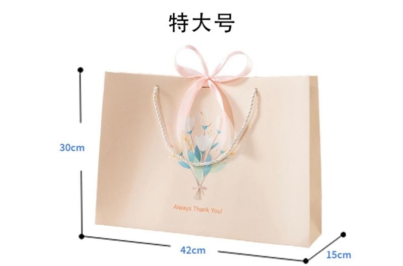  Túi quà bó hoa Always Thank You 
