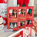  Set 2 thìa dĩa Giáng Sinh size to 