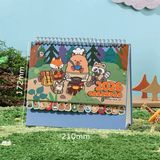  Lịch để bàn Capybara cắm trại 